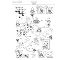 Electrolux EW30GC60PS5 burner diagram