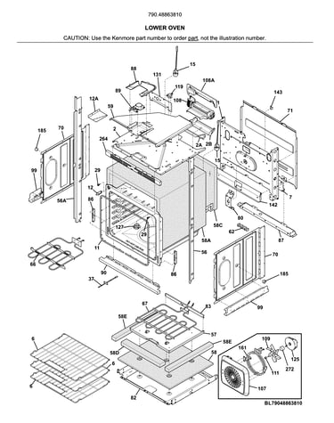Lower oven