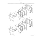 Kenmore Elite 79048863810 doors diagram