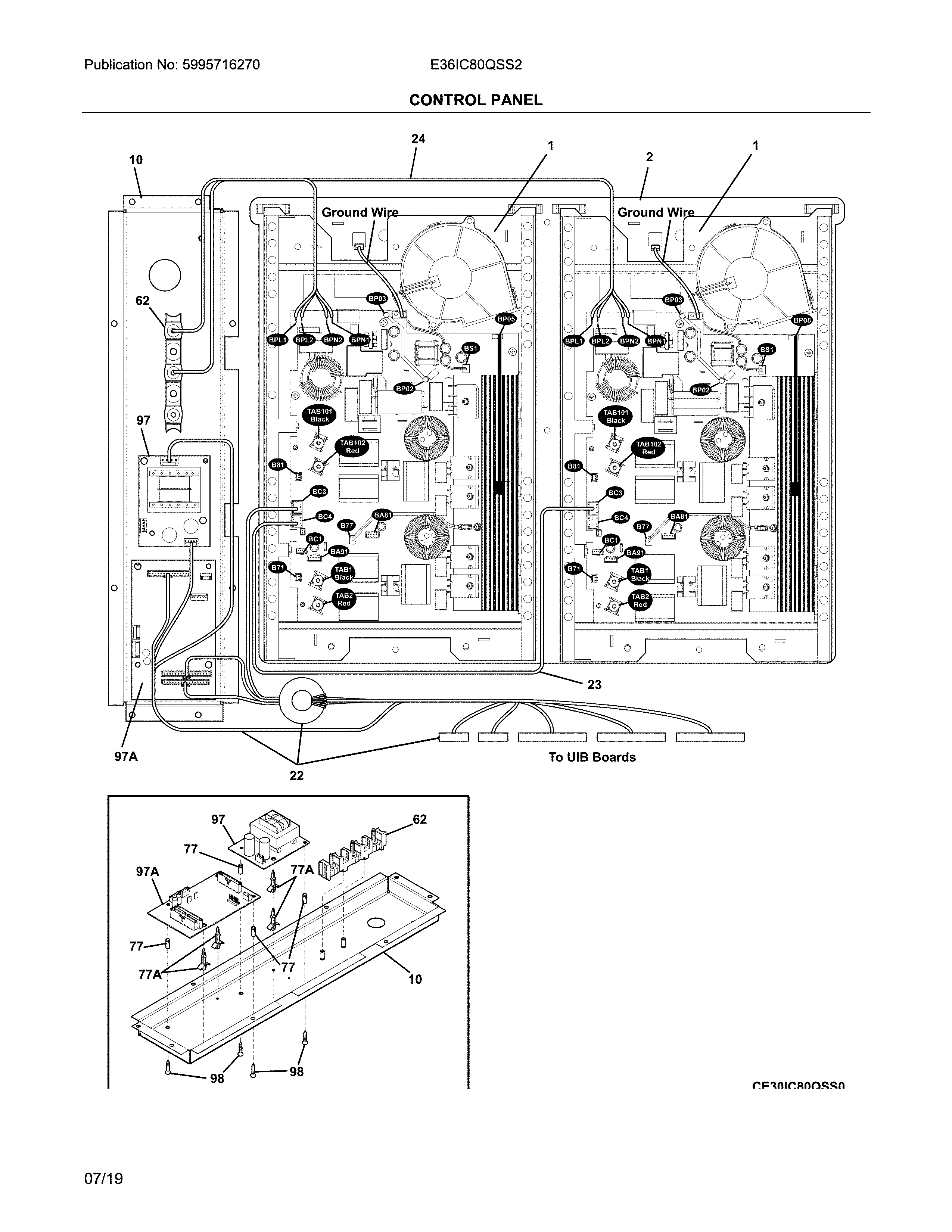 Control panel