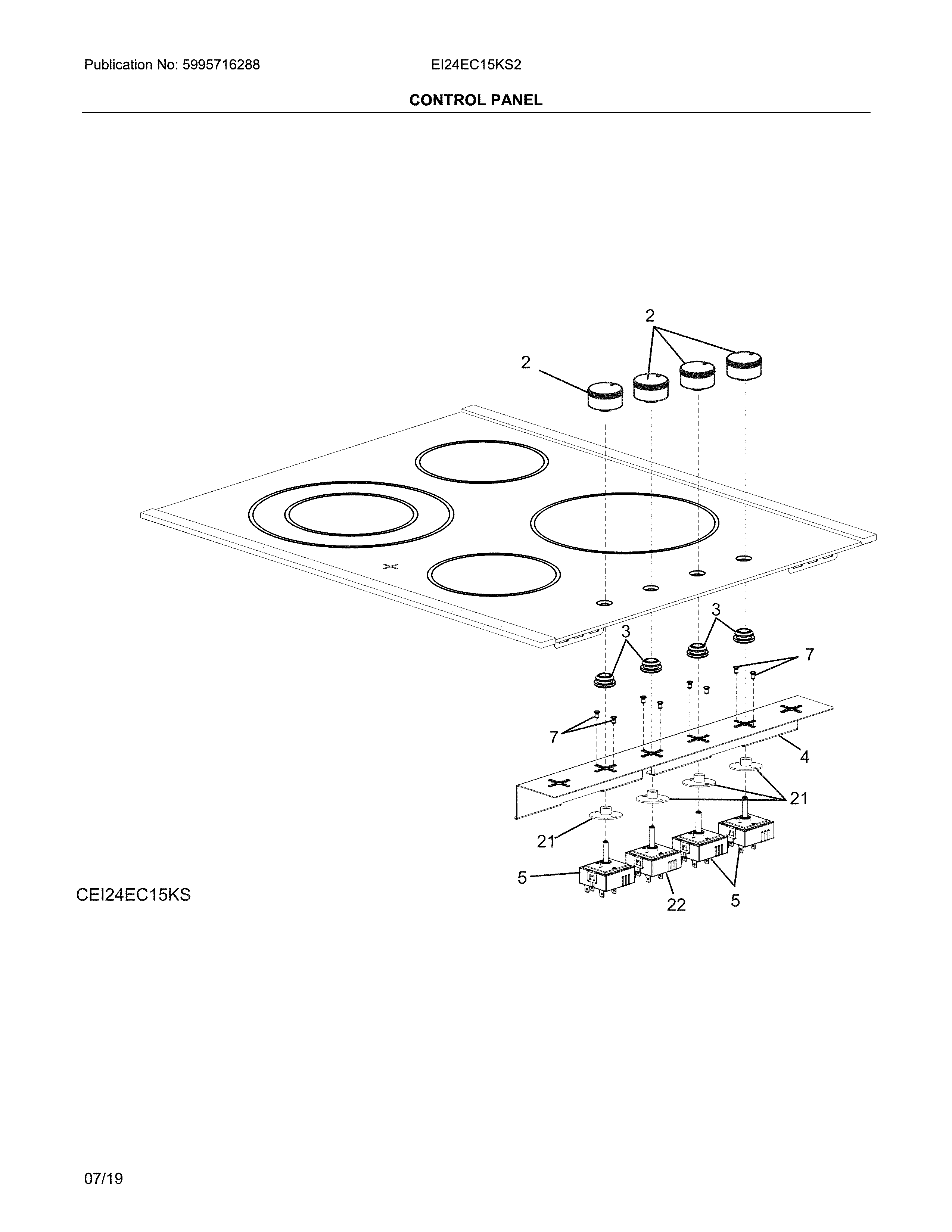 Control panel