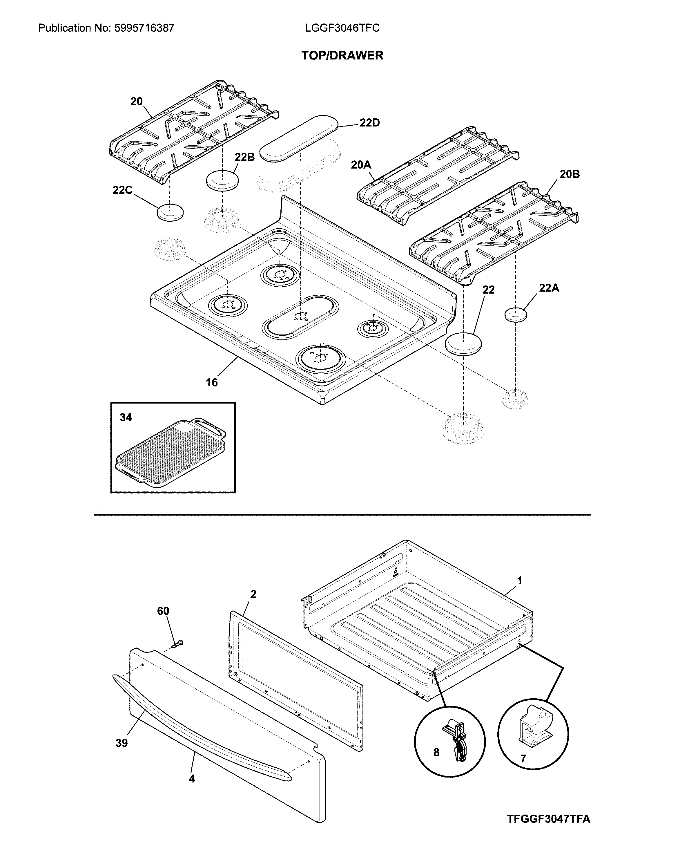 Top/drawer