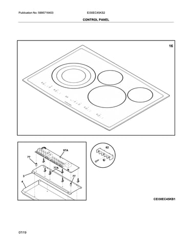 Control panel