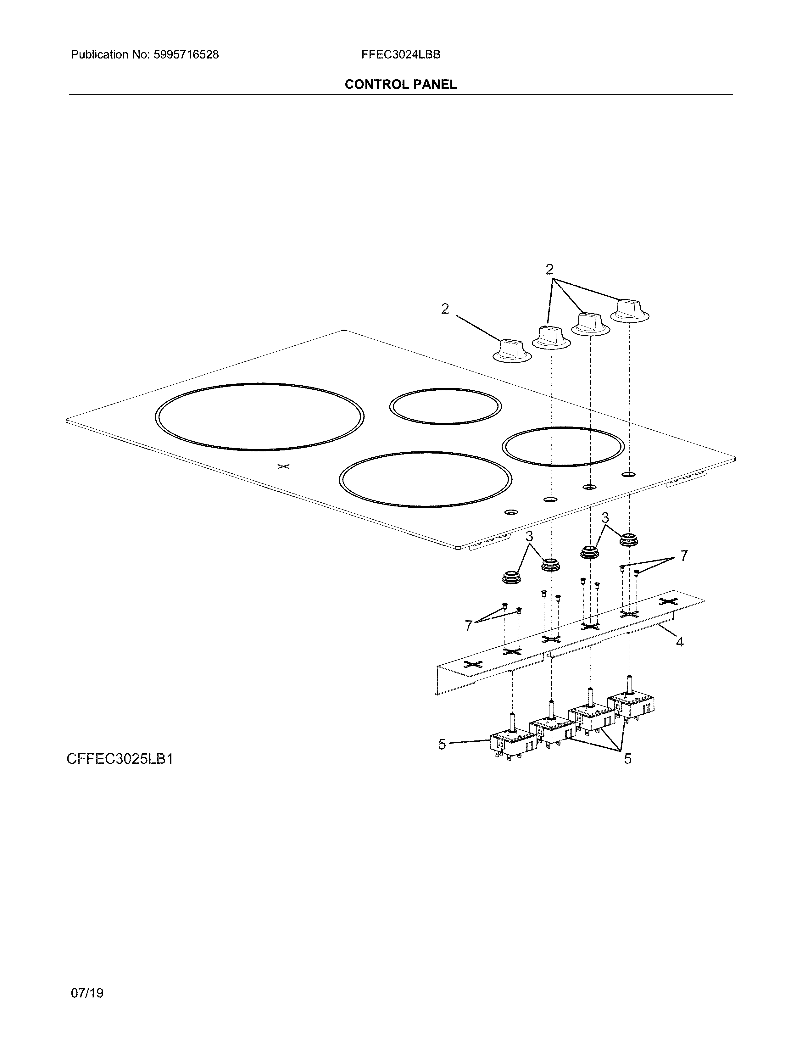 Control panel