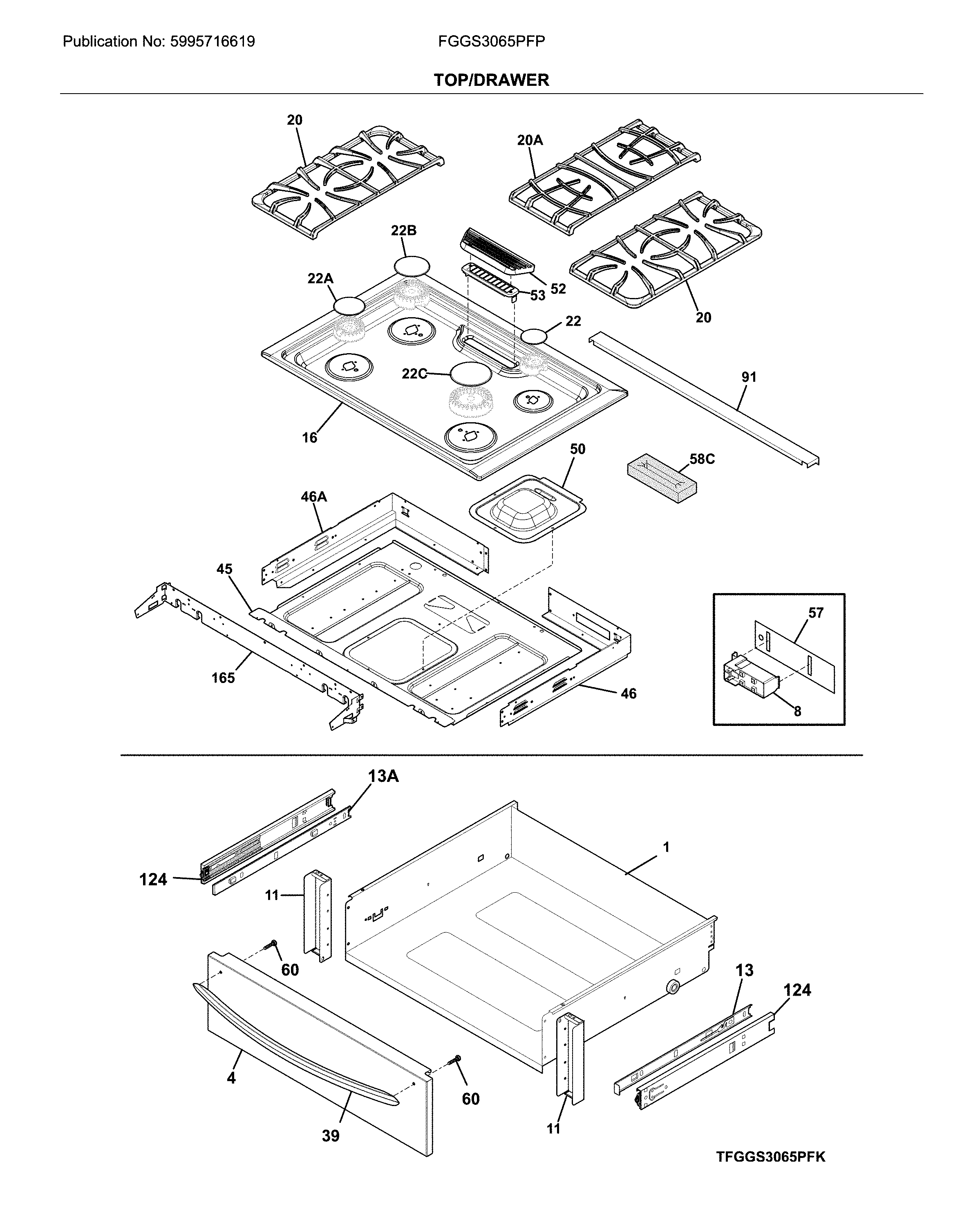 Top/drawer