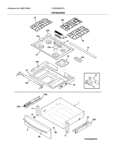 Top/drawer