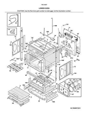 Lower oven
