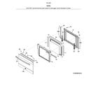 Kenmore Elite 79048827810 door diagram