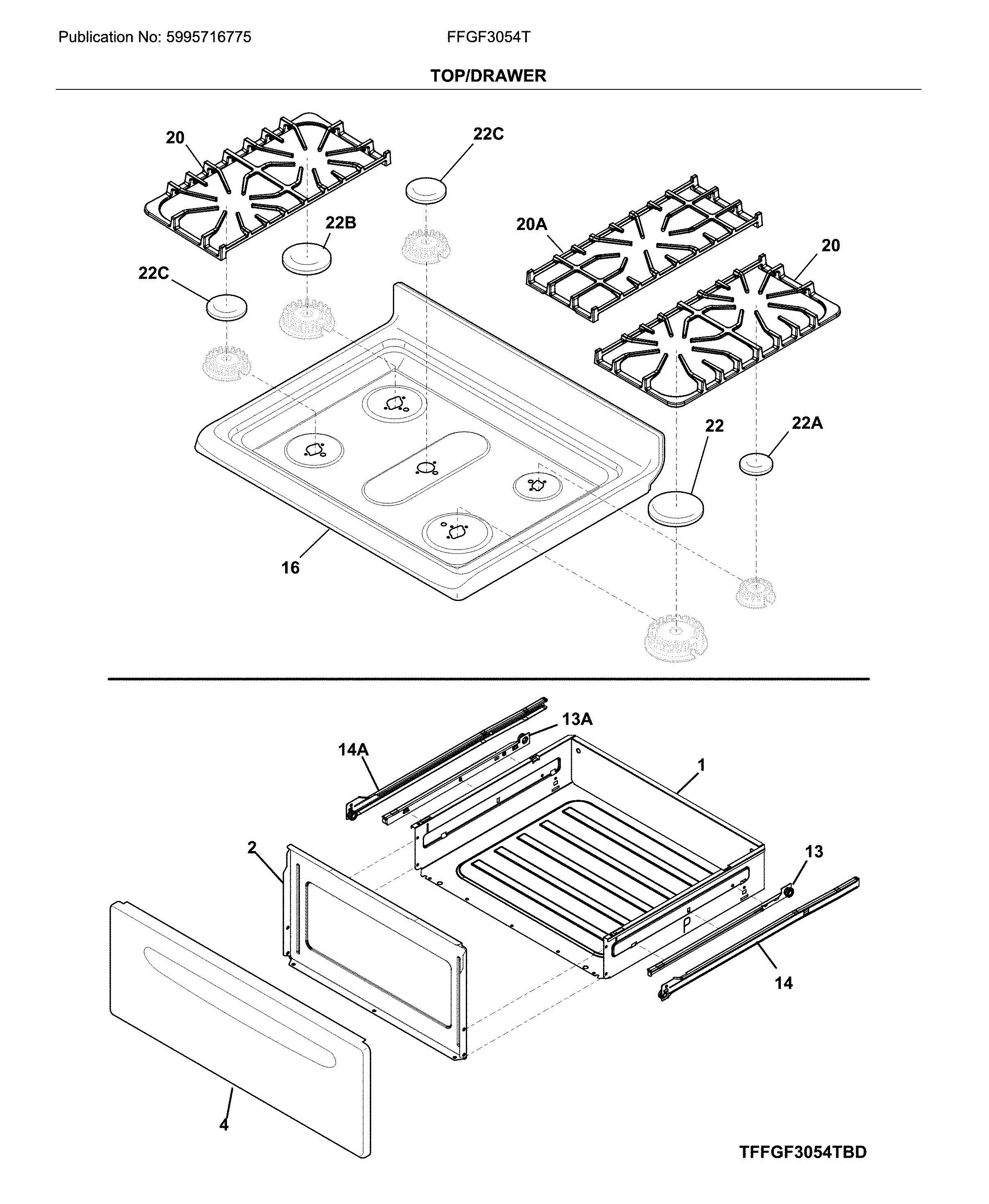 Top/drawer