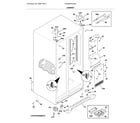 Electrolux EW26SS75QS0 cabinet diagram