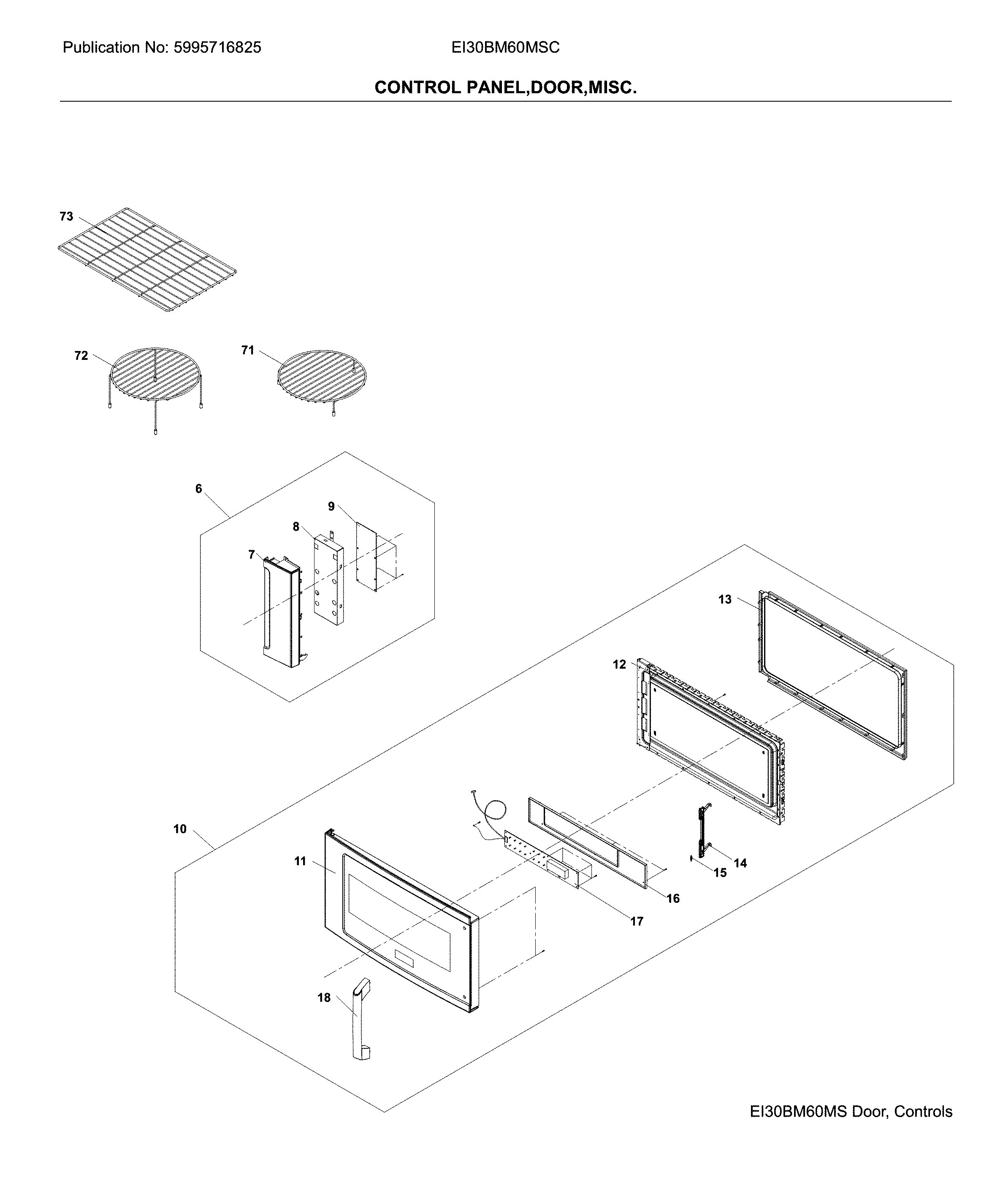 Control panel,door,misc.