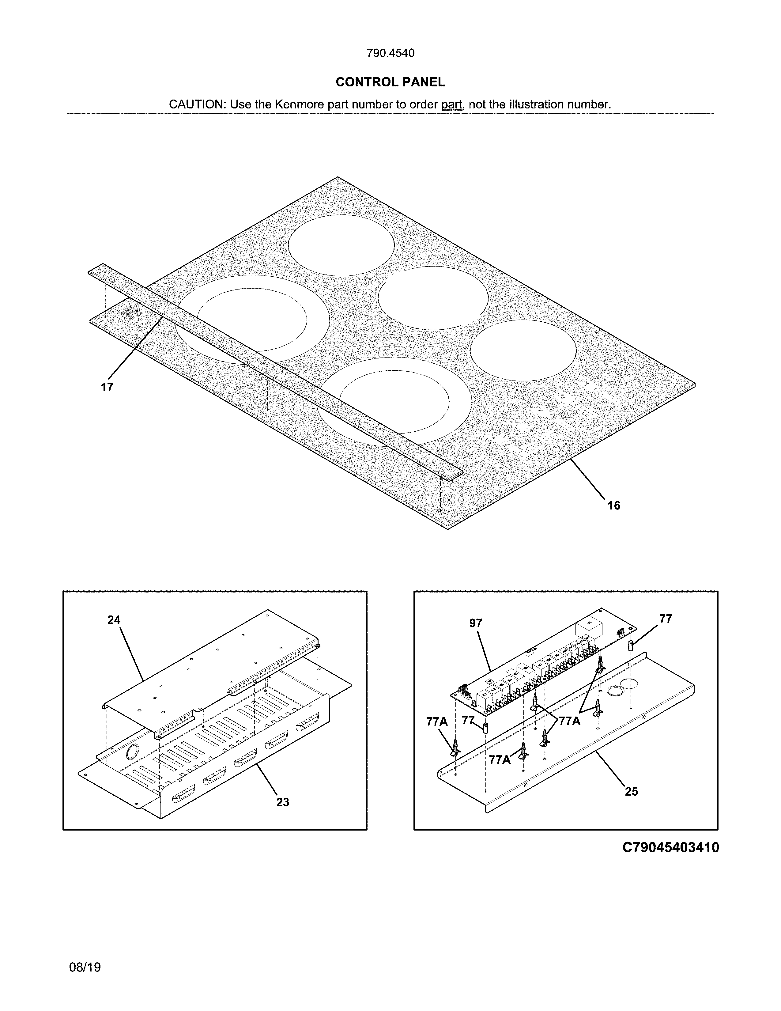 Control panel