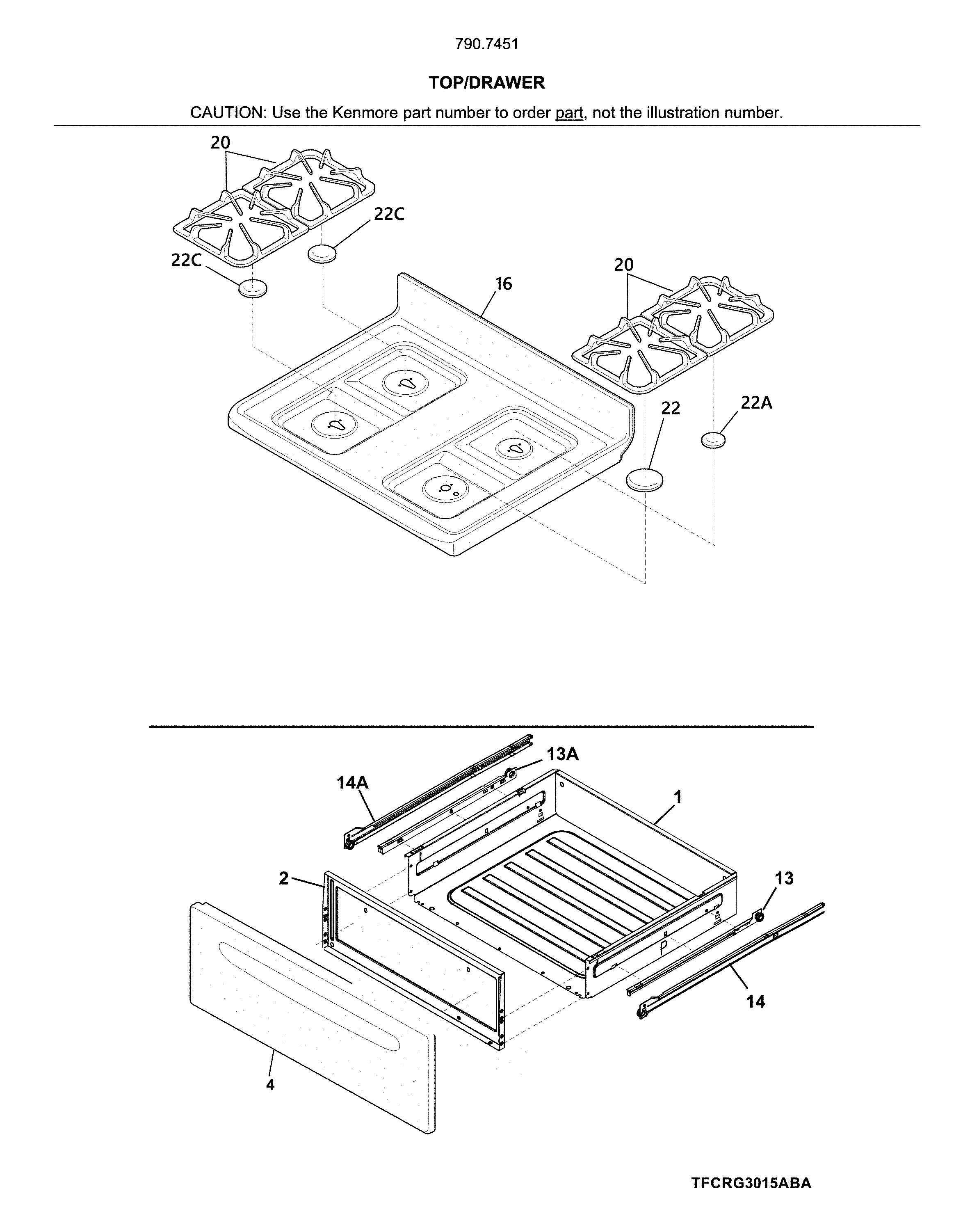Top/drawer