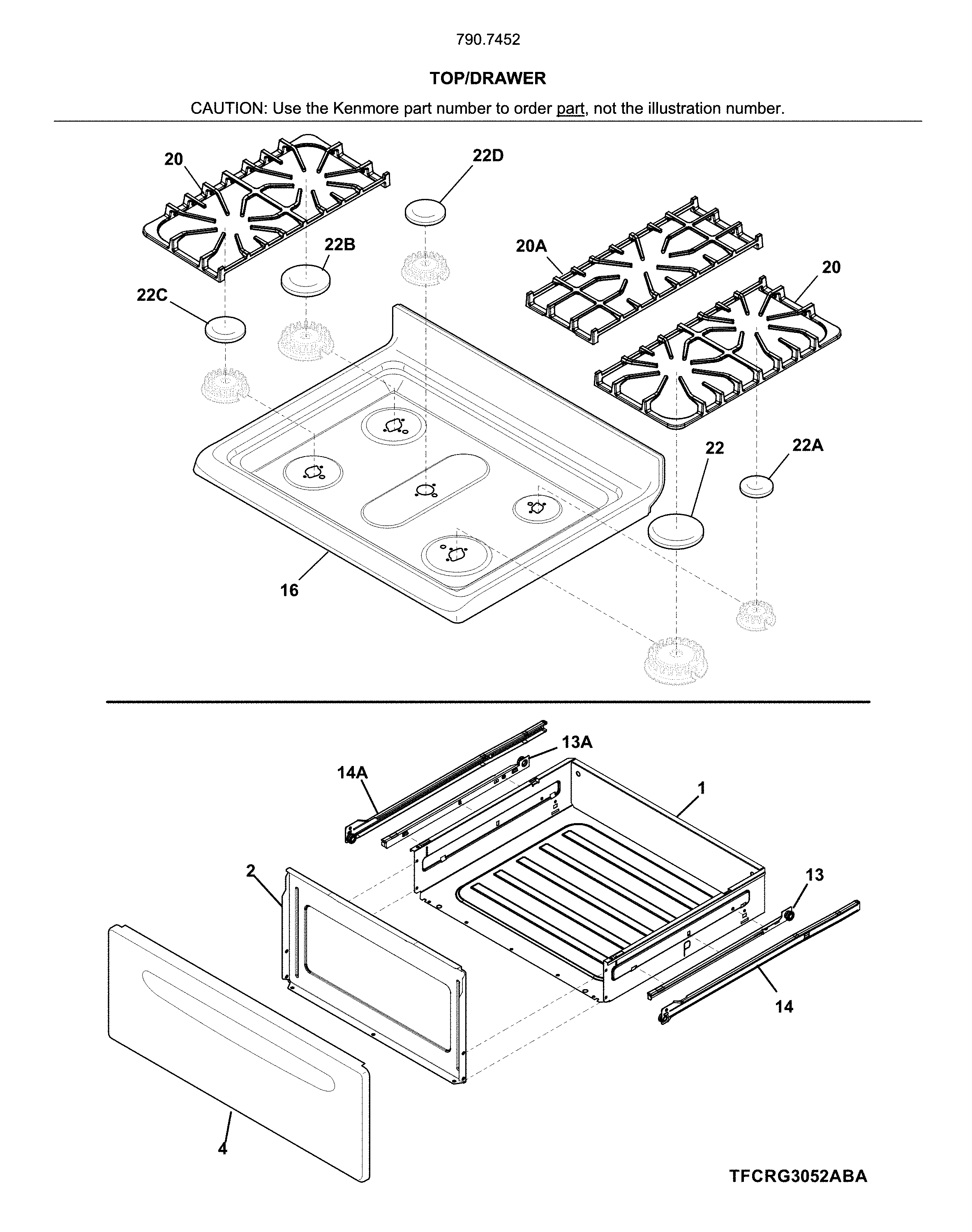 Top/drawer