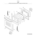 Kenmore 79074529910 door diagram