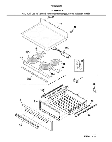 Top/drawer