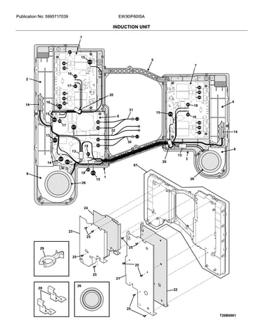 Induction unit