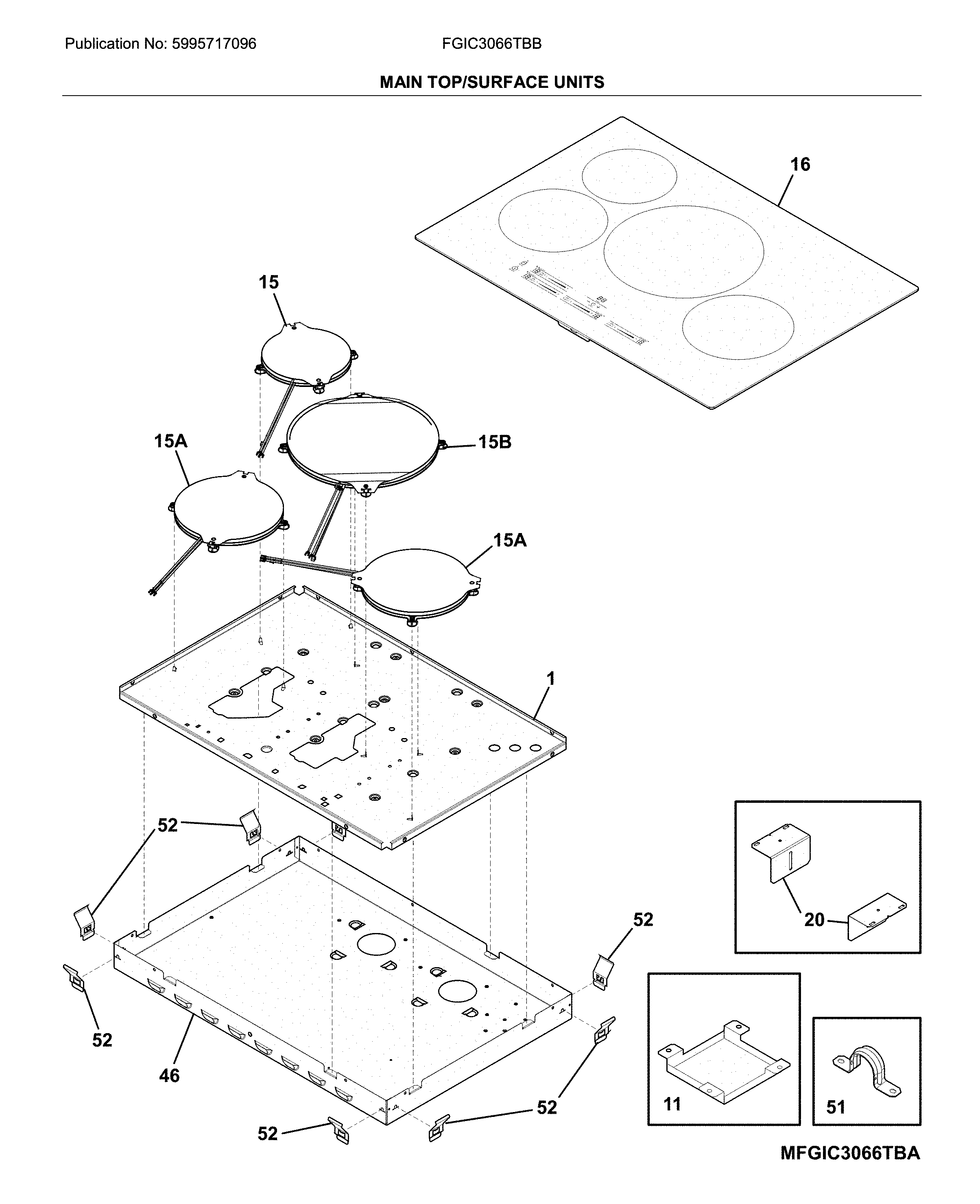 MAIN TOP/SURFACE UNITS