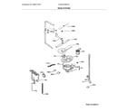 Frigidaire FGID2476SF4A wash system diagram