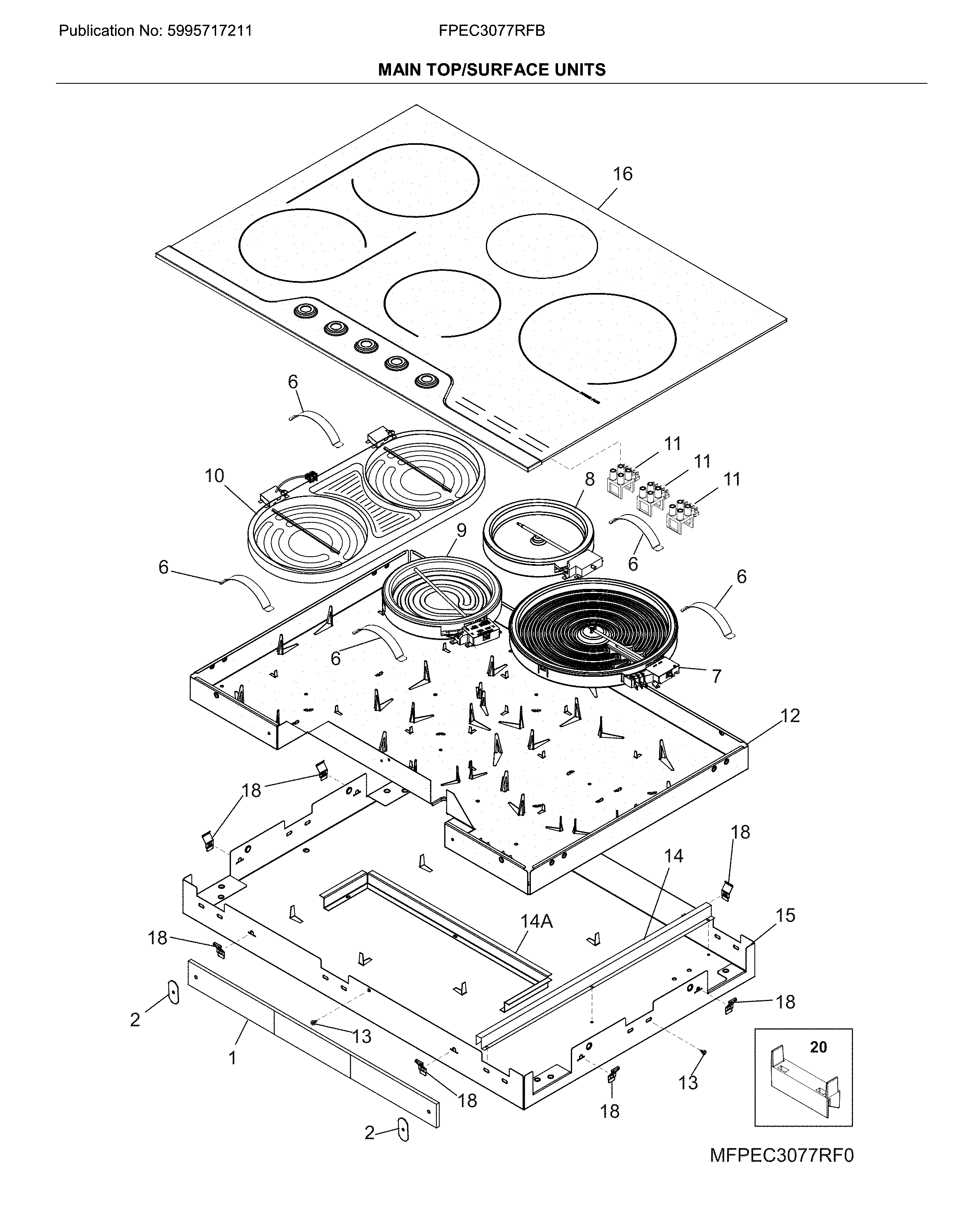 MAIN TOP/SURFACE UNITS