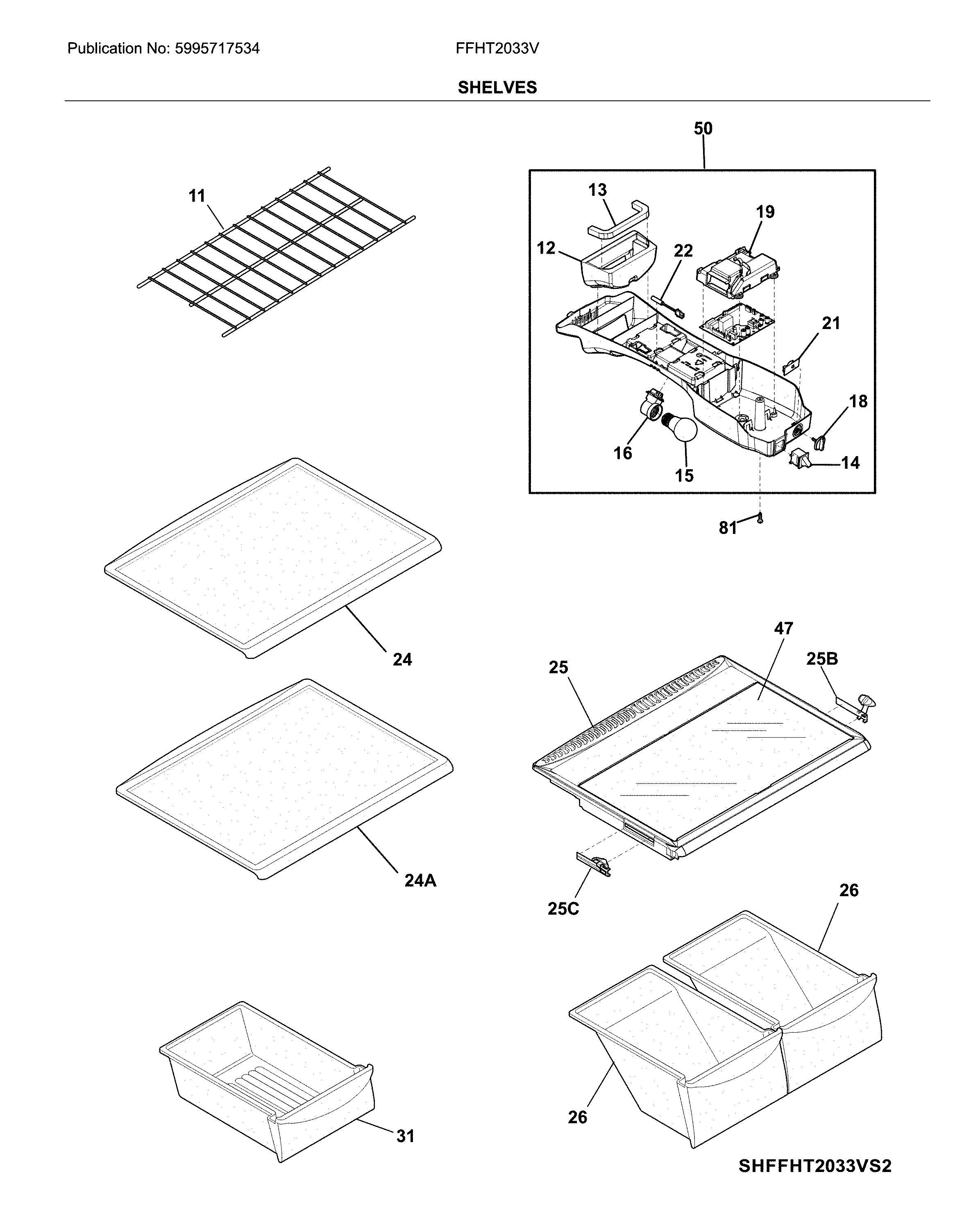 Shelves