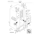 Frigidaire FFSC2323TS9 cabinet diagram