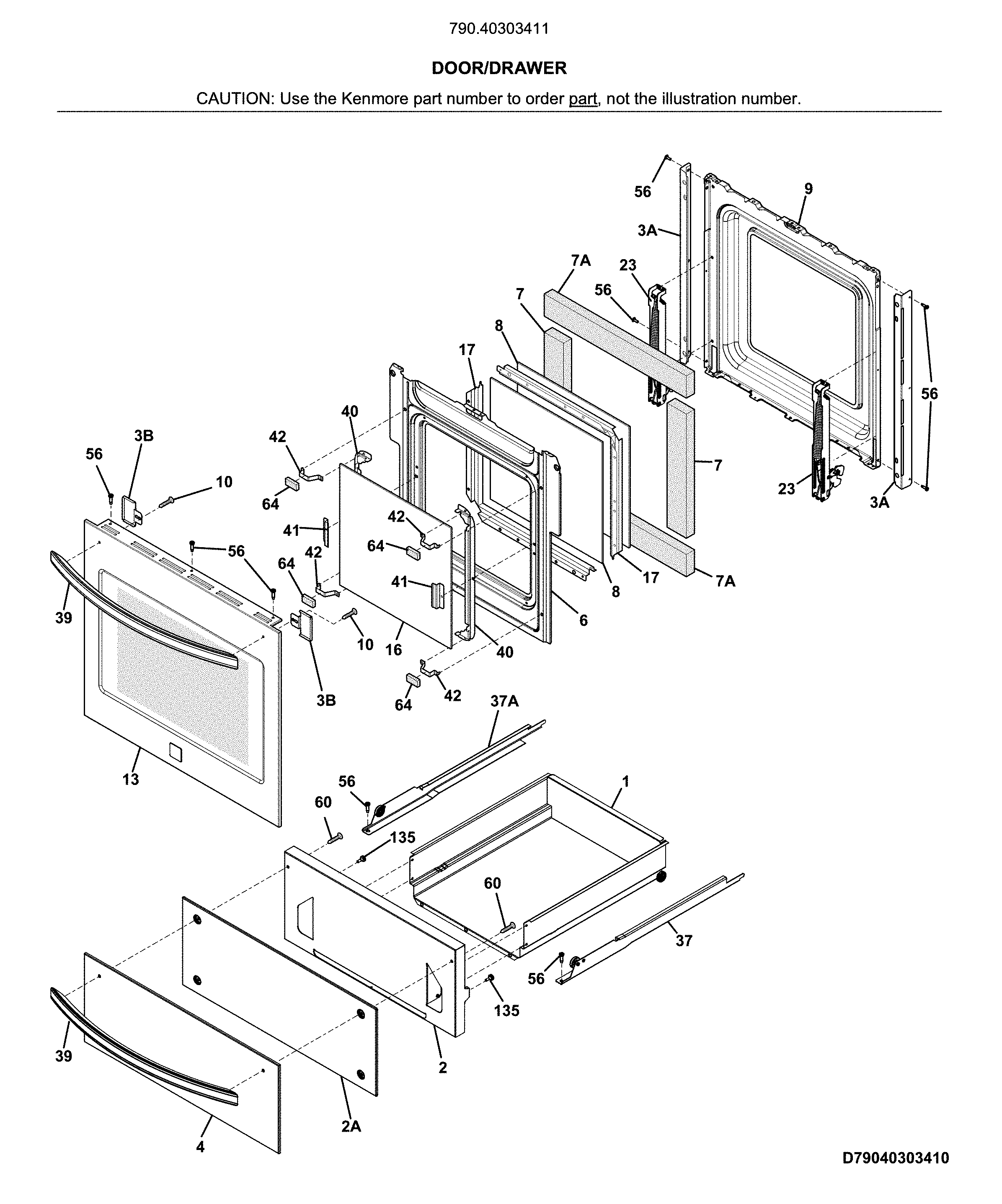 Door/drawer
