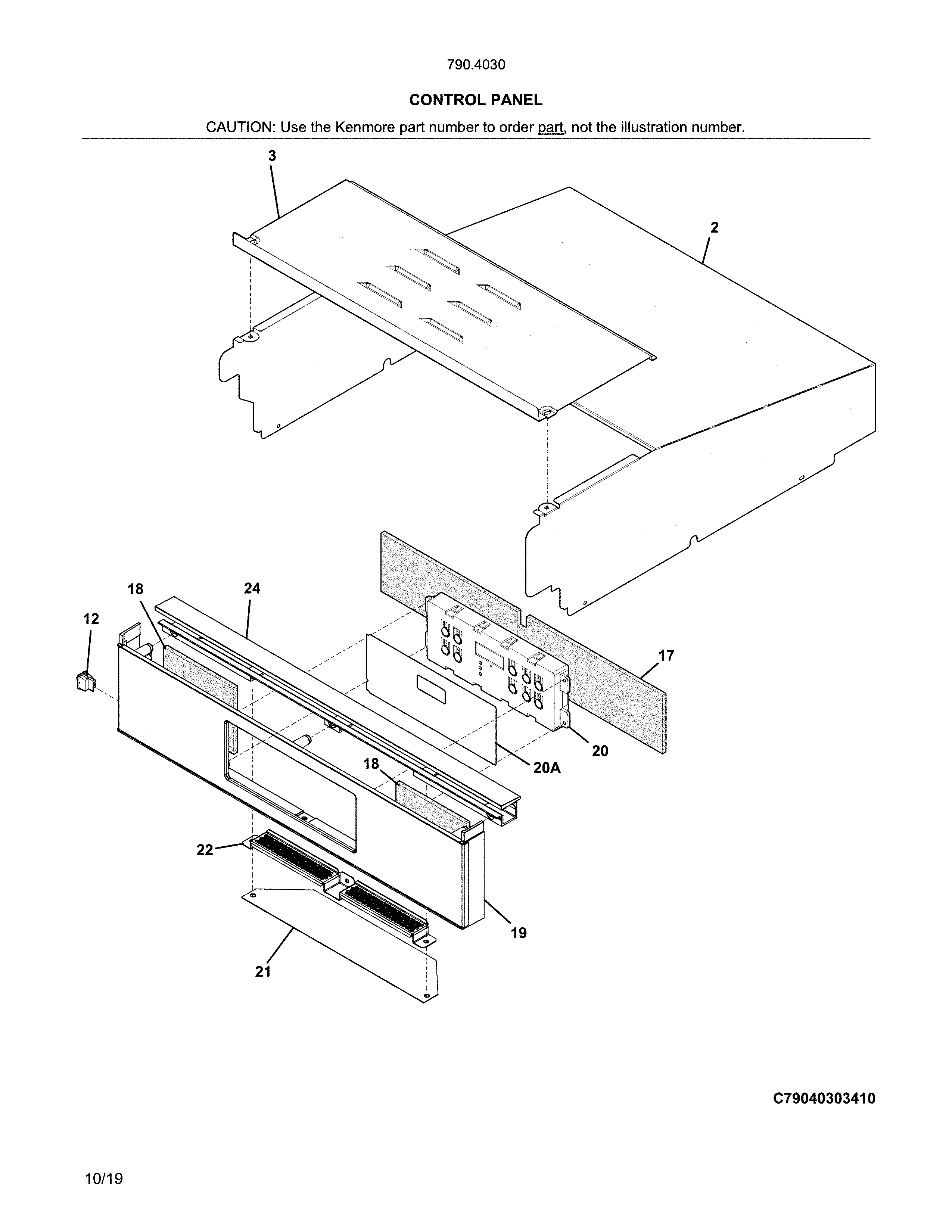 Control panel