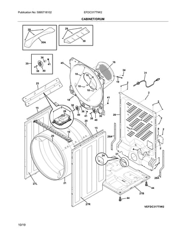 Cabinet/drum