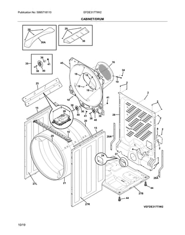 Cabinet/drum