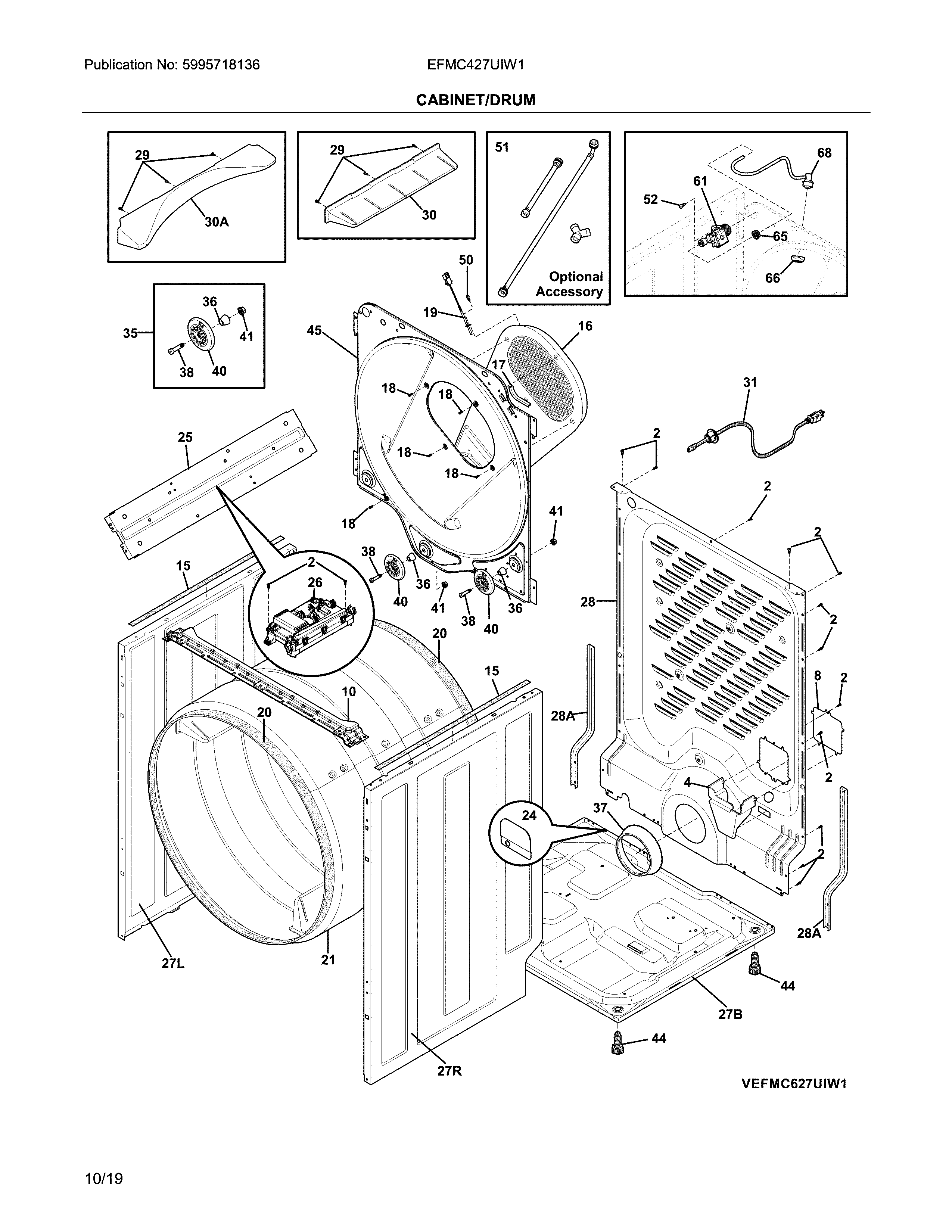 Cabinet/drum