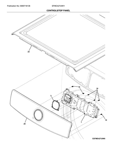 Controls/top panel