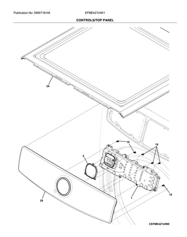 Controls/top panel