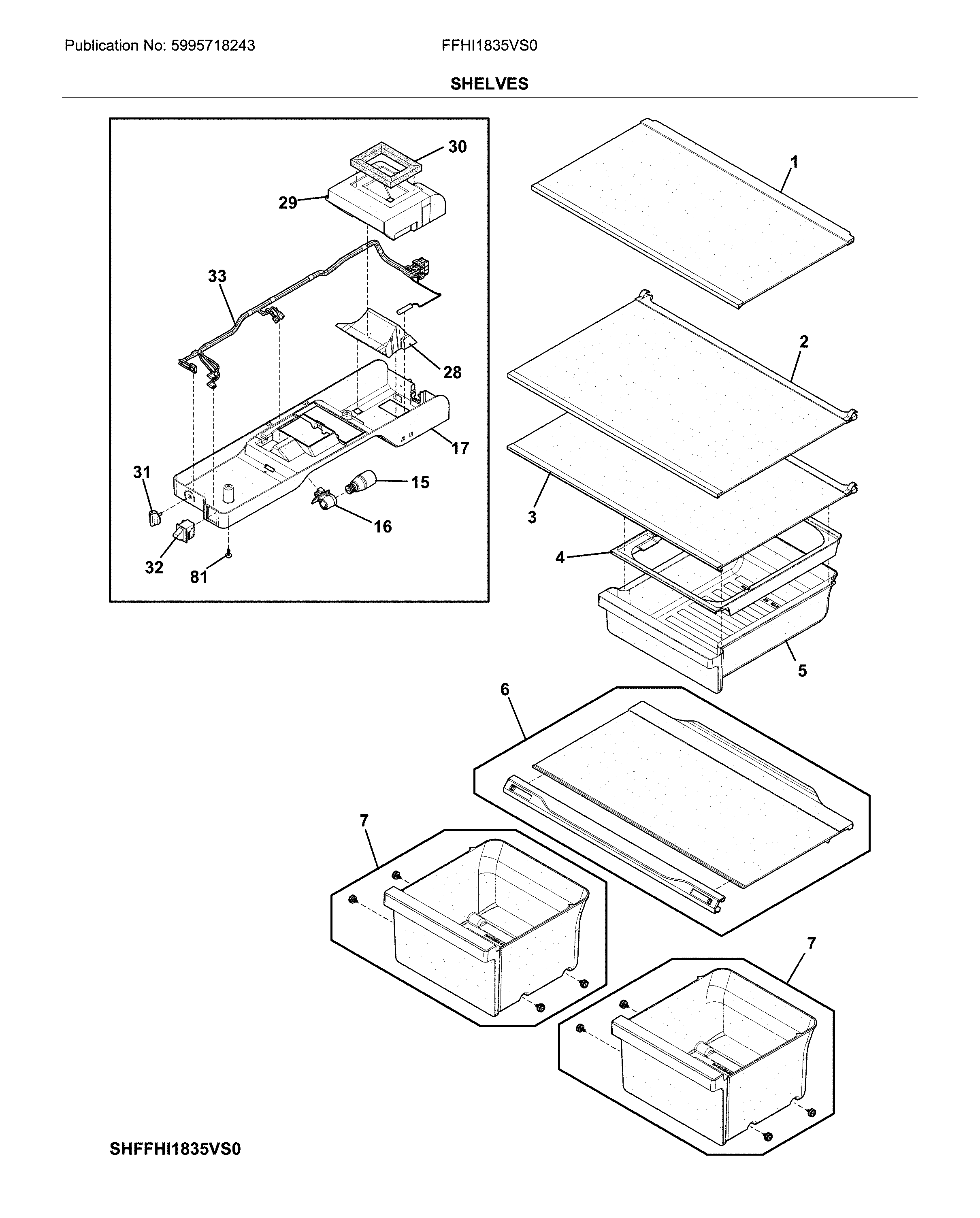 Shelves