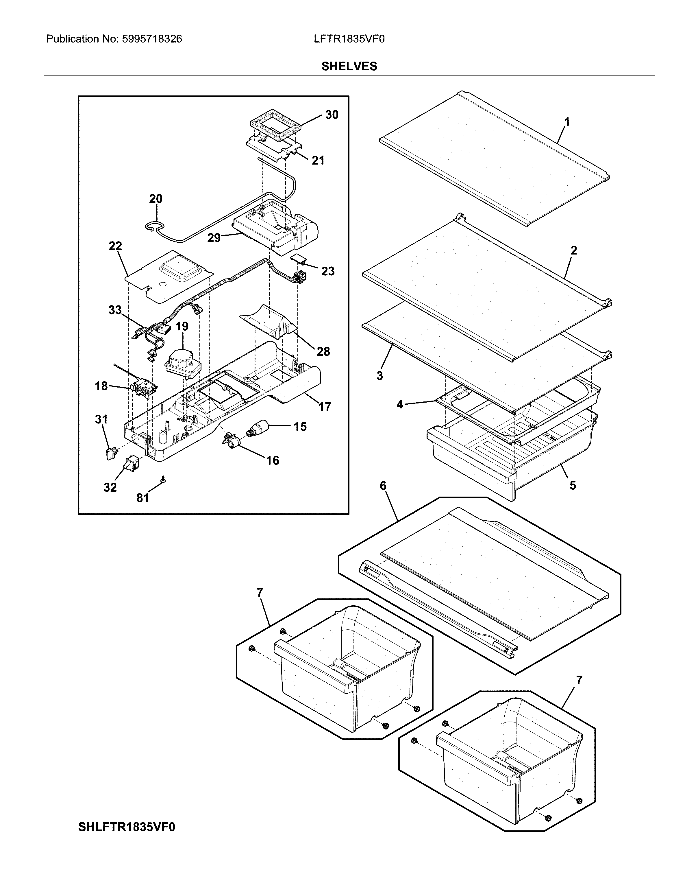SHELVES