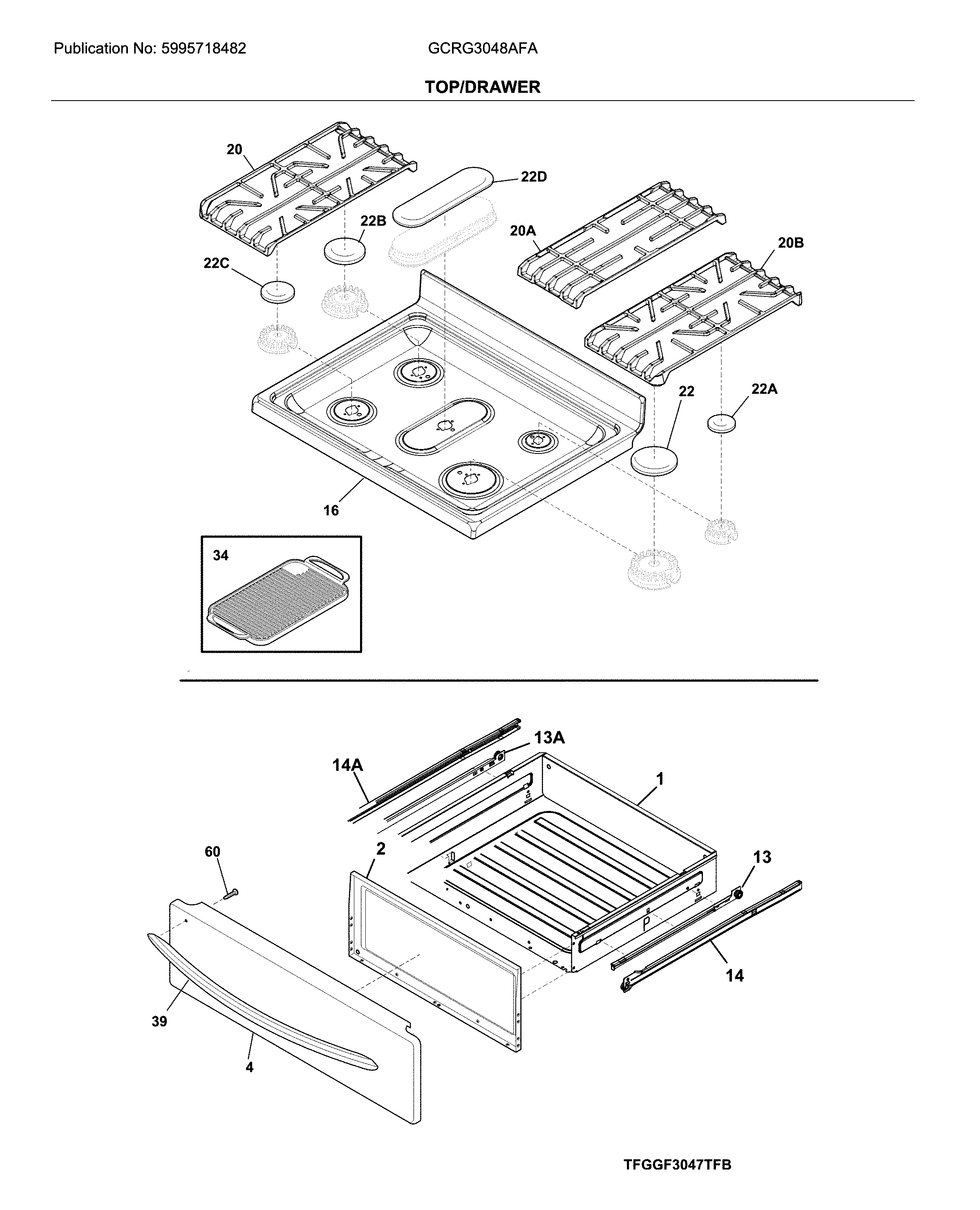 Top/drawer