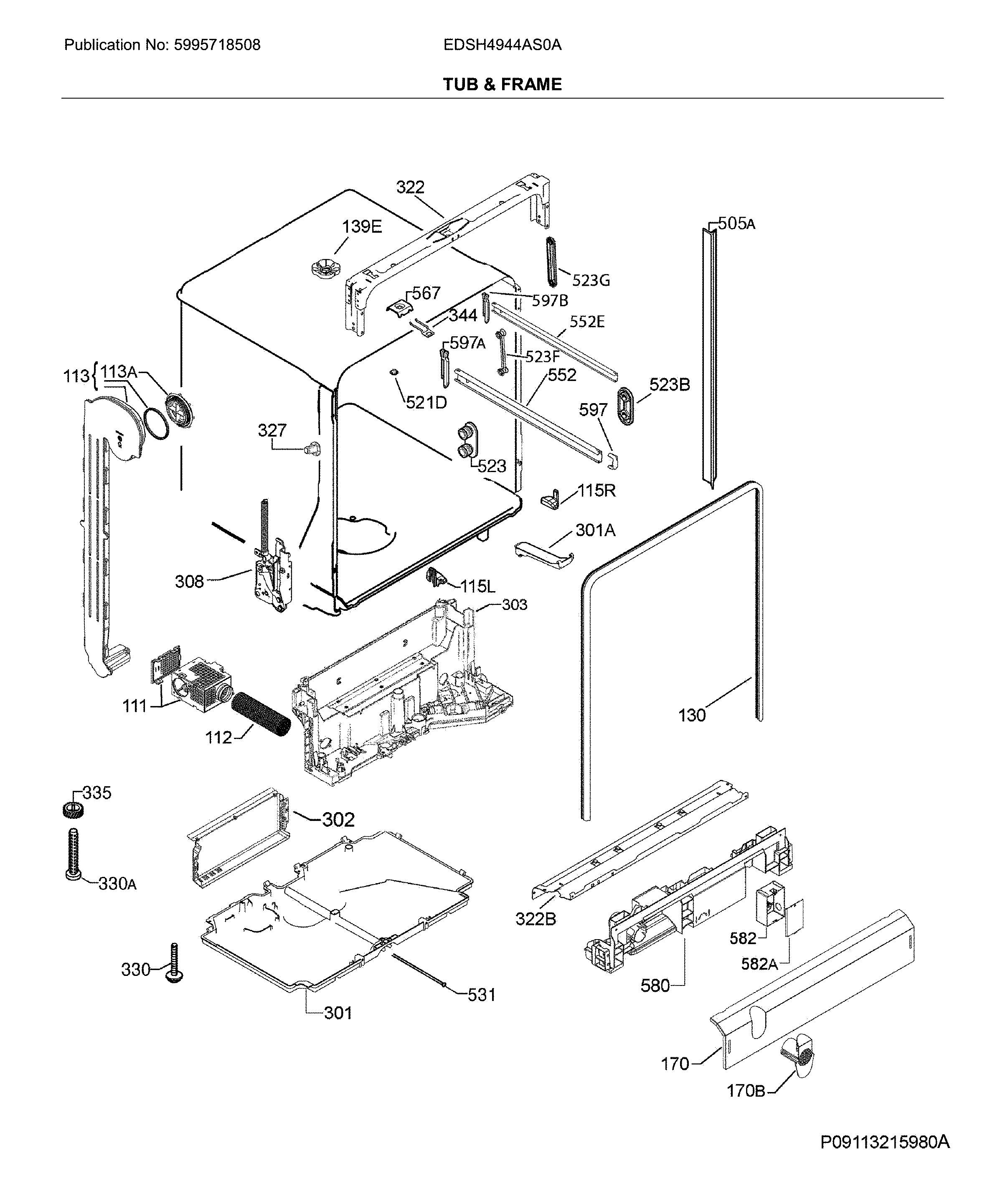 TUB & FRAME