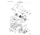 Electrolux EFDE210TIS01 motor/condenser diagram