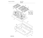 Electrolux E36DF76TPSB main top diagram