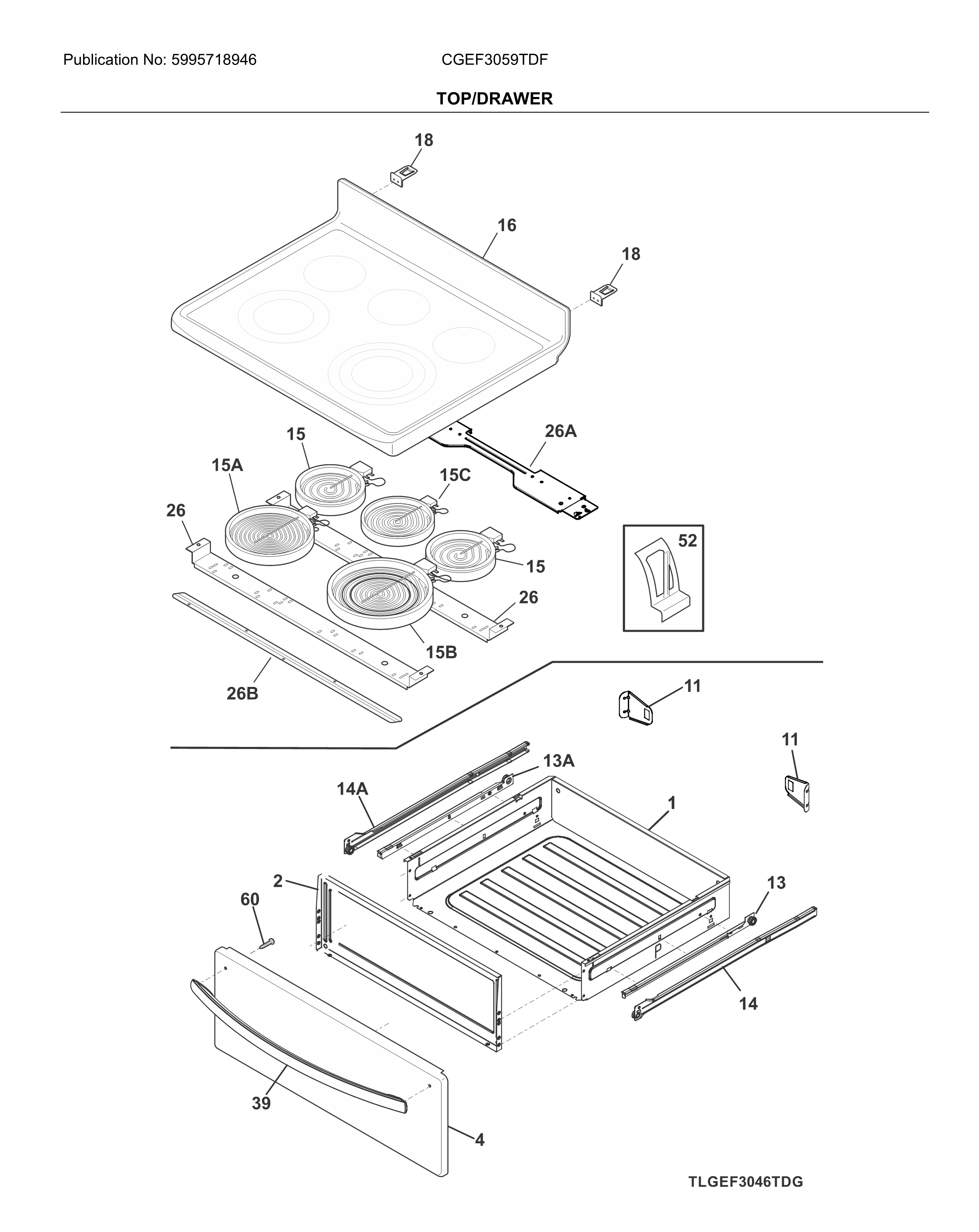 Top/drawer