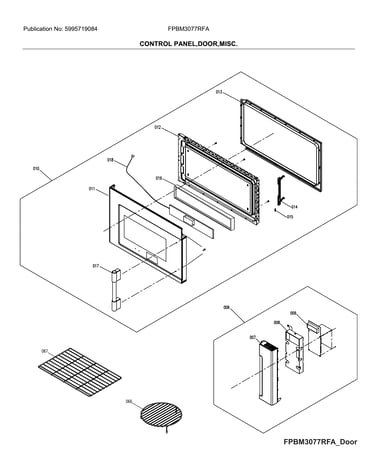Control panel,door,misc.