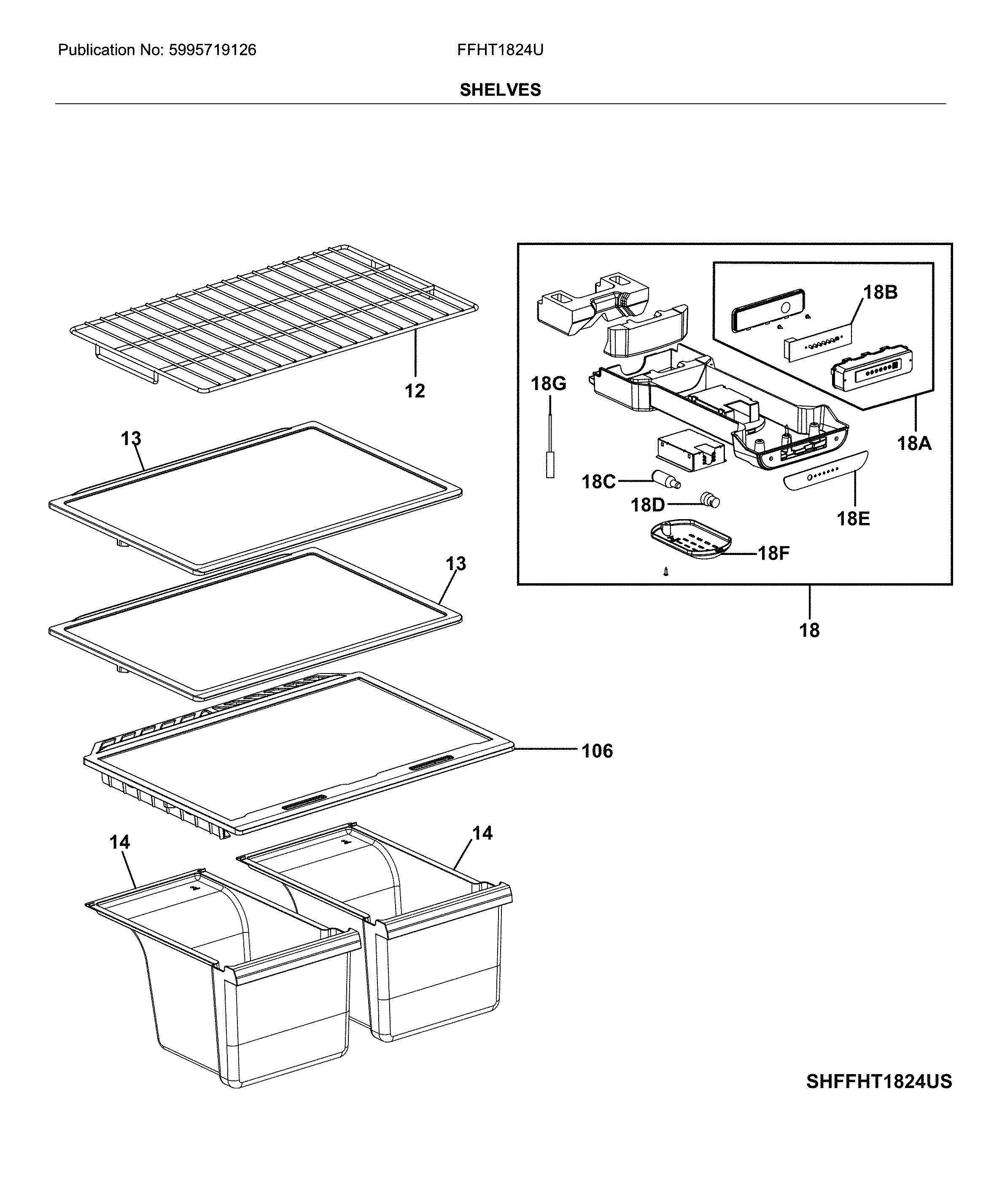 SHELVES