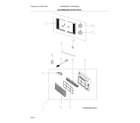 Frigidaire FHWW063WB100 recommended spare parts diagram