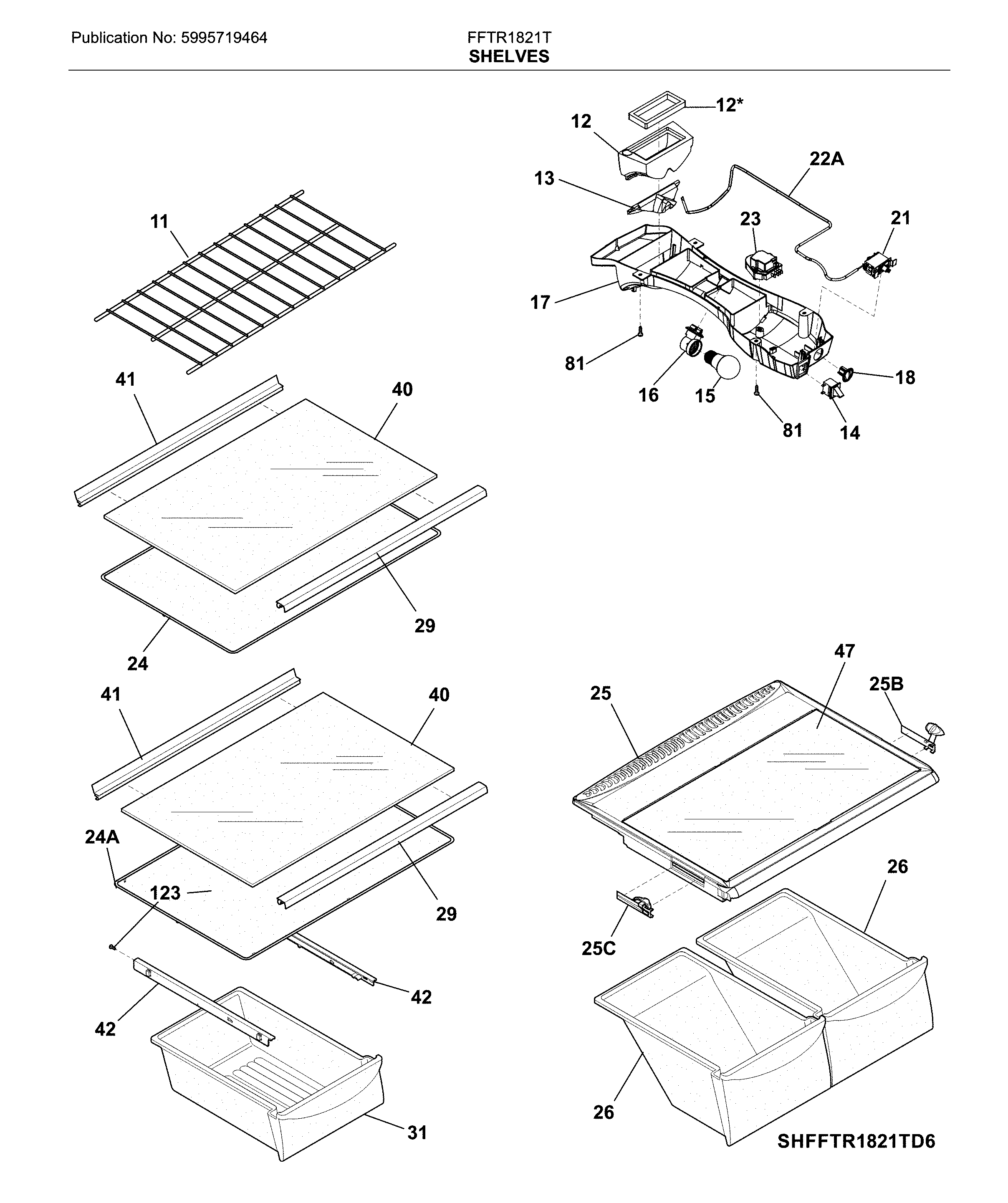 Shelves