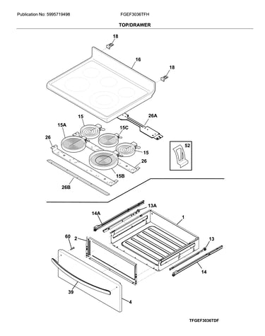 Top/drawer