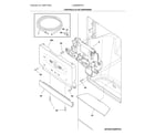 Frigidaire LGHB2869TF8 dispenser diagram