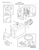 Fresh food ice maker