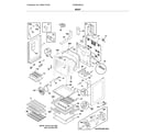 Frigidaire GCRE306CAFB body diagram