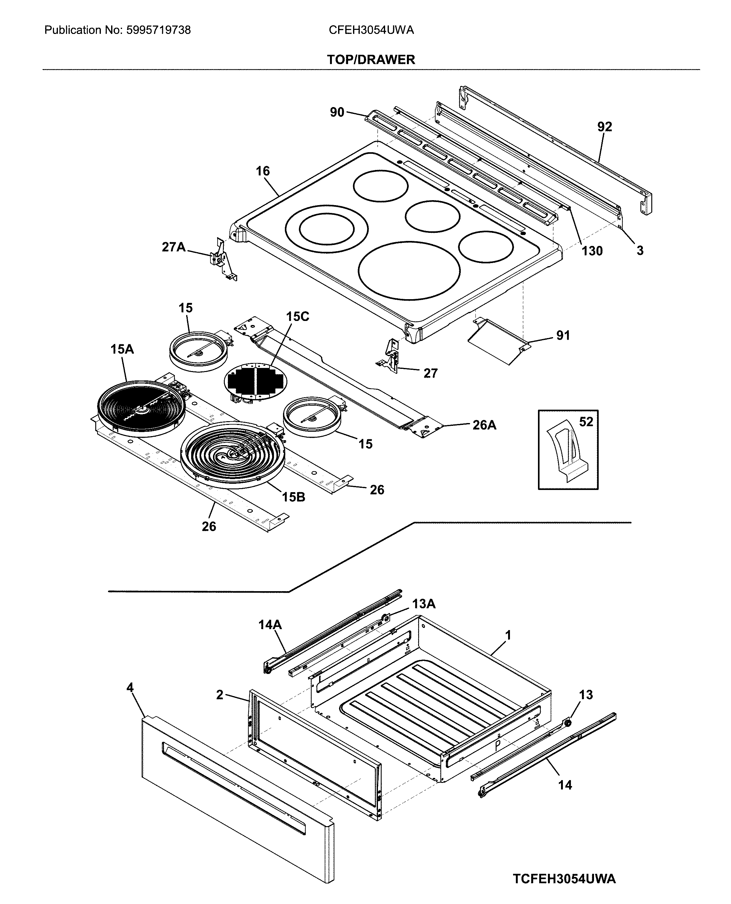 Top/drawer