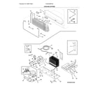 Frigidaire FGHD2368TD8 system diagram